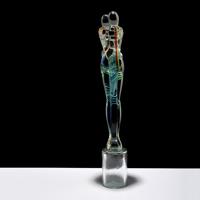 Monumental Maurizio Toso Murano Sculpture, 35'H - Sold for $4,375 on 02-06-2021 (Lot 575).jpg